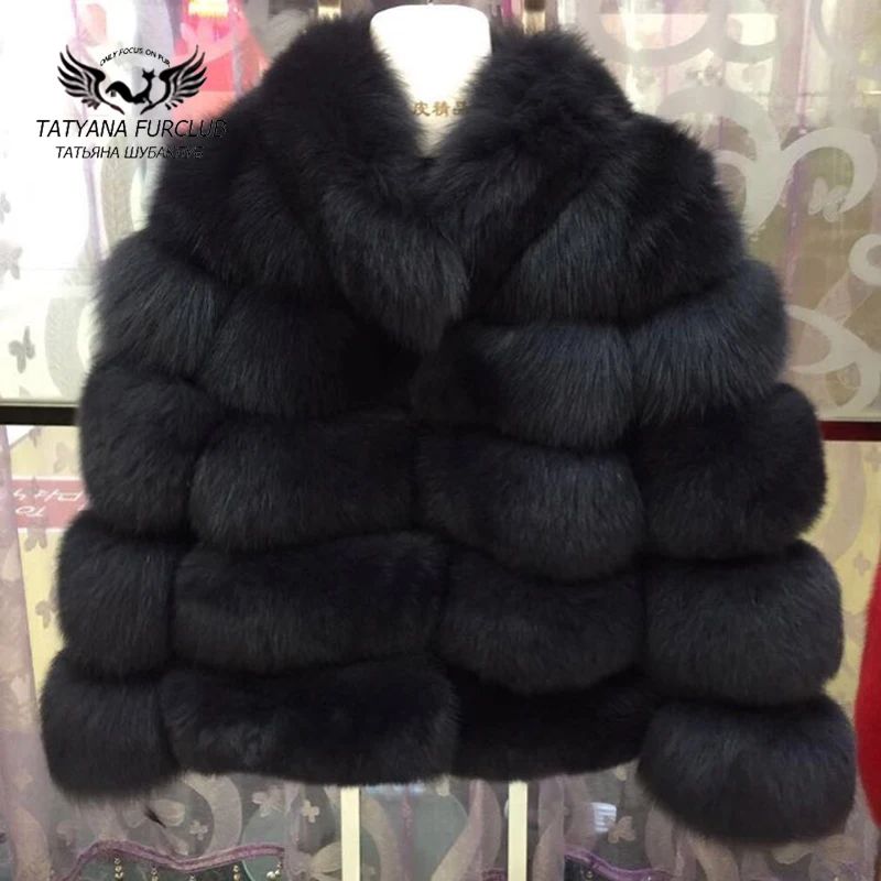 Tatyana Furclub натуральное меховое пальто из натурального Лисьего меха, пальто, куртка, модное меховое зимнее пальто для девочек, Женское пальто, большие размеры, можно изготовить по индивидуальному заказу