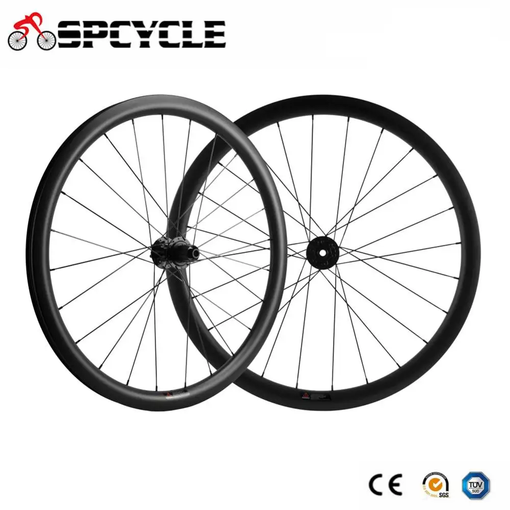 Spcycle дисковый тормоз углеродный Велокросс велосипедные колеса 700C 38 мм довод гравий велосипед карбоновая колесная система CX3 ступицы ширина 31 мм