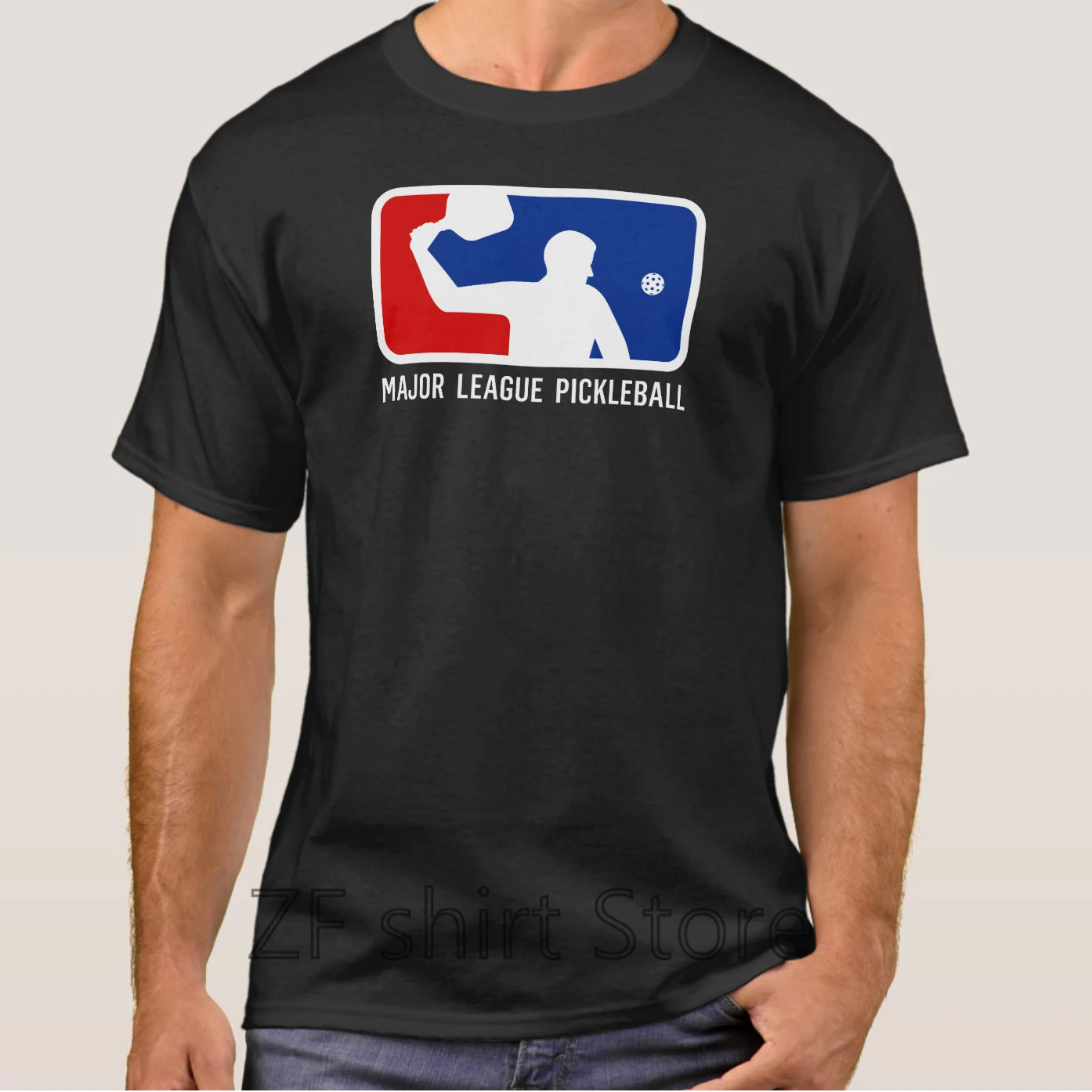 Fashion Cool Men T shirt Women Funny tshirt pickleball shirts major