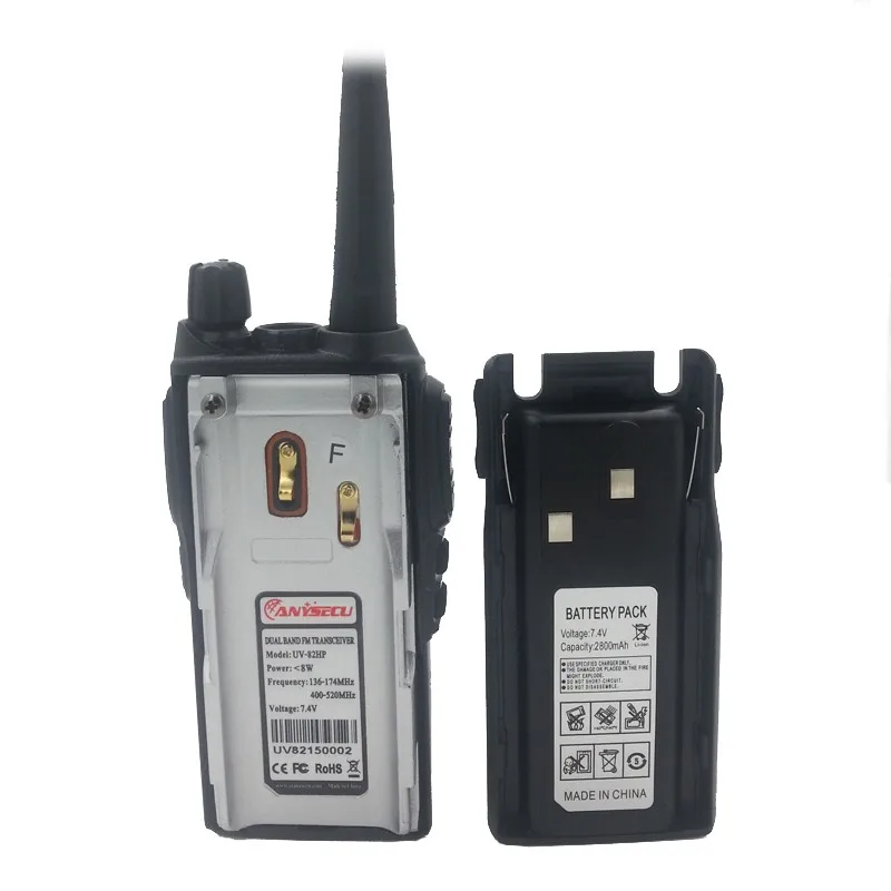 Tri power двухстороннее радио 8 Вт anysecu UV 82 8W 136 174 и 400 520 МГц двухдиапазонный