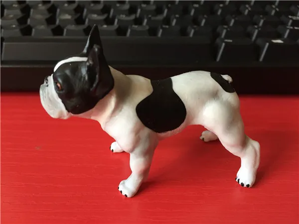 Vivid Lifelike dogs wild animals pvc figure toys - Bulldog 2