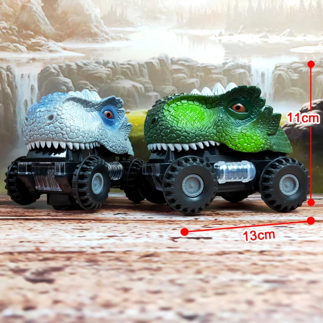 Children's Day Gift Toy Electric Dinosaur Model Mini Toy Car Gift Truck sound and light effect Hobby KID Funny Gift 2