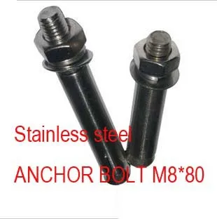 

Sleeve enhanced type expansion anchor bolts stainless steel m8 x 80 30 pieces