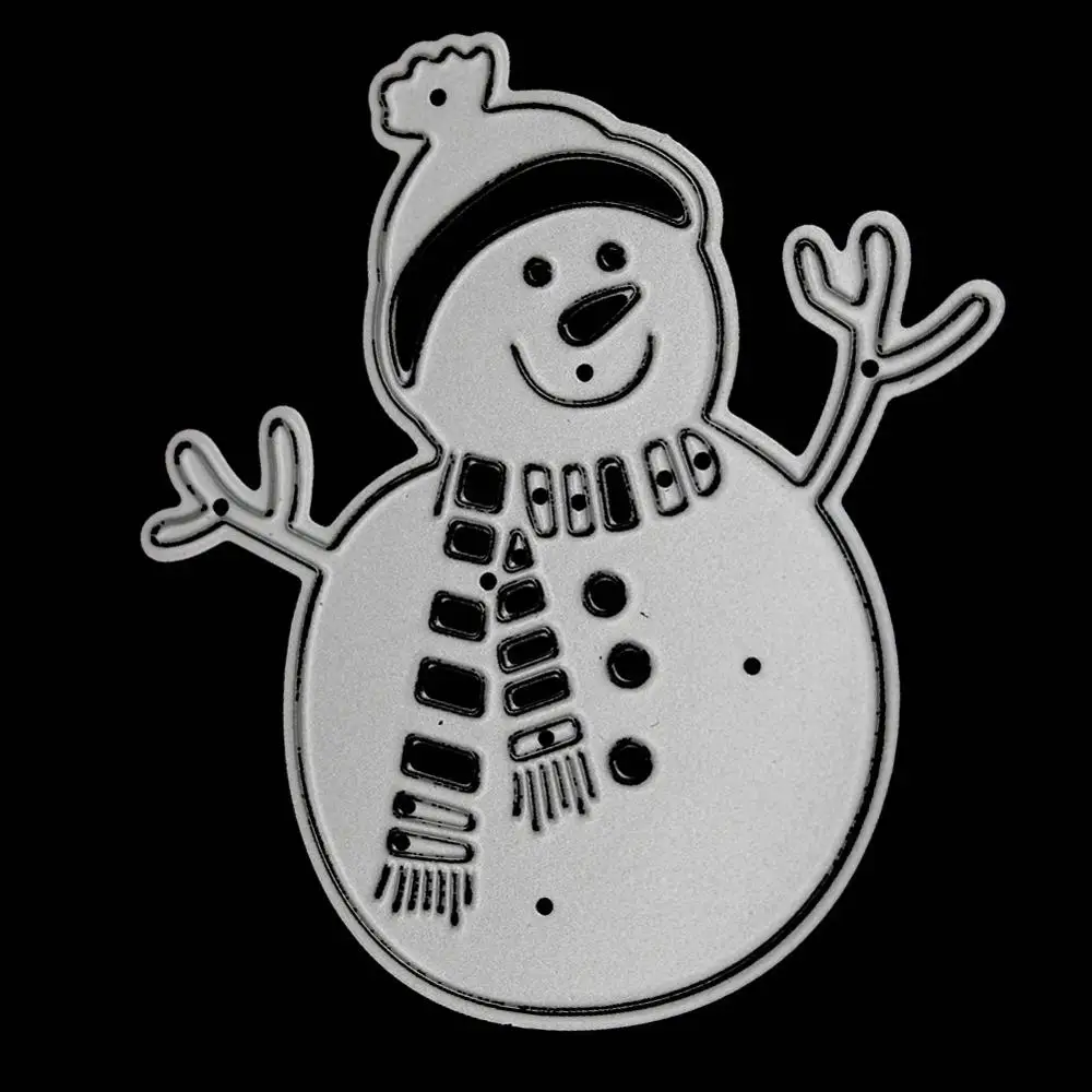 

66x70.9mm snowman Metal Cutting Dies for Scrapbooking New 2019 Craft Die Cut Card Making Embossing Stencil