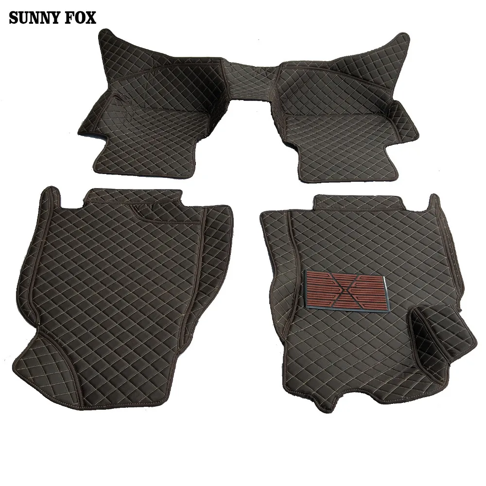 SUNNY FOX Car floor mats for Hyundai Rohens Genesis Coupe 5D all
