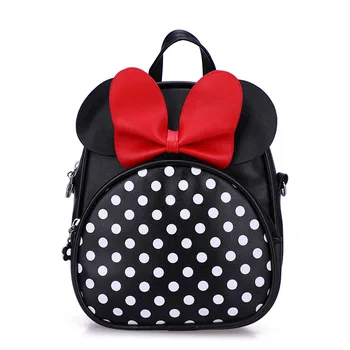 

3-7 Yrs Baby Backpack Cartoon Micky Kindergarten Boy And Girls Plush Toy Snacks Backpack Bag Baby Small Bag Shoulder bags