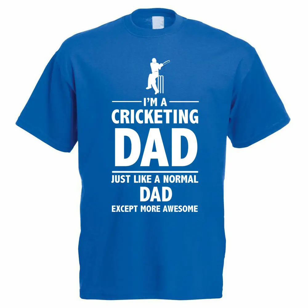 2019 الأزياء عارضة الرجال تي شيرت أنا CRICKETING أبي-الأب/الأب يوم/الرياضية/متعة تحت عنوان قميص رجالي 2019 الأزياء عارضة الرجال تي شيرت أنا CRICKETING أبي-الأب/الأب يوم/الرياضية/متعة تحت عنوان قميص رجالي