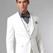 Пальто+ жилет+ брюки+ галстук мужской коммерческий однобортный костюм жениха новые стильные свадебные платья формальный костюм