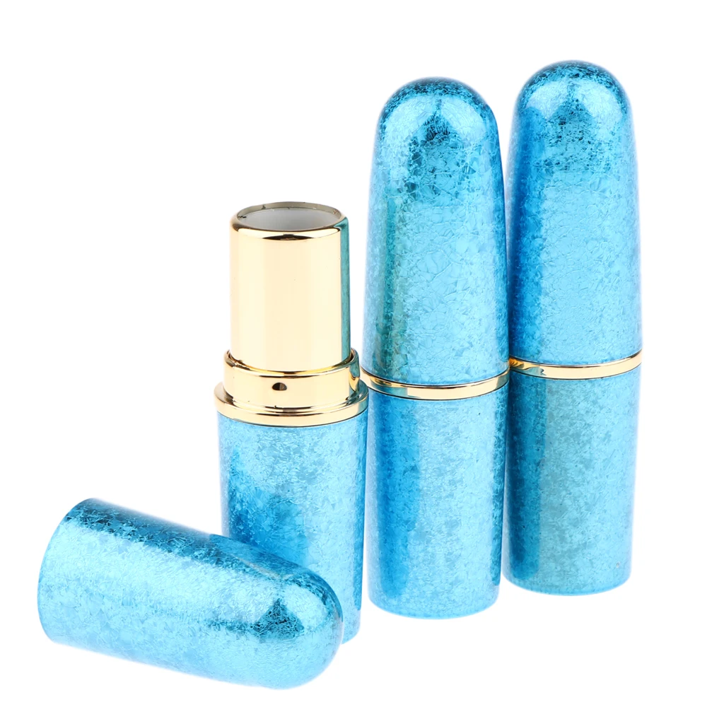 3pcs DIY Lip Balm Bottles Lipstick Chapstick Lip Gloss Empty Tubes with Twist Bottom 12.1mm