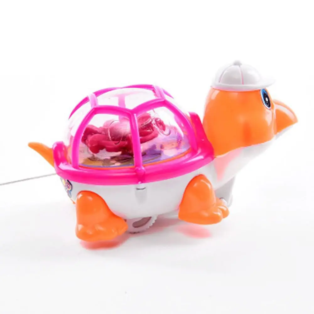 1 шт. креативная забавная Милая заводная игрушка детский подарок Черепаха Животное детская развивающая игрушка стиль случайный