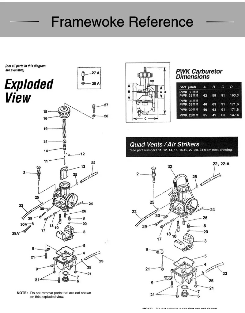 Alconstar универсальная производительность Quad Vent Carb PWK 33 34 35 36 38 40 42 мм PWK38 AS/S66 38 мм Air Striker для карбюратора