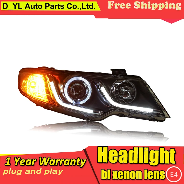 Car Styling Headlights for Kia Forte 2009 2012 LED Headlight for Forte