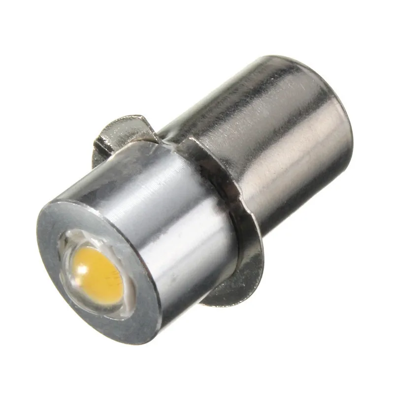 Светодиодный светильник вспышки светильник лампочка P13.5S PR2 1 Вт 90 люмен Теплый чистый белый для межкомнатных дверей велосипедный фонарь пятно лампы Подсветка лампы DC18V