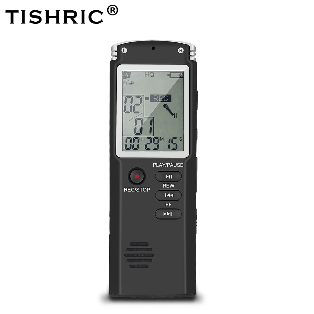 

TISHRIC Mini Usb Voice Recorder 8GB Professional Digital Dictaphone Digital Audio Recording Device Built-in Microphone