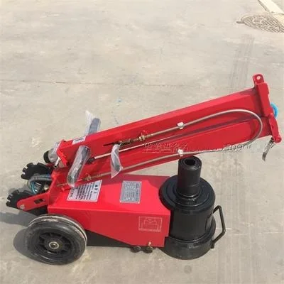 80Ton folded pneumatic floor hydraulic jack for truck auto repairing tyre tire wheel lifting air impact jack stand supporting 