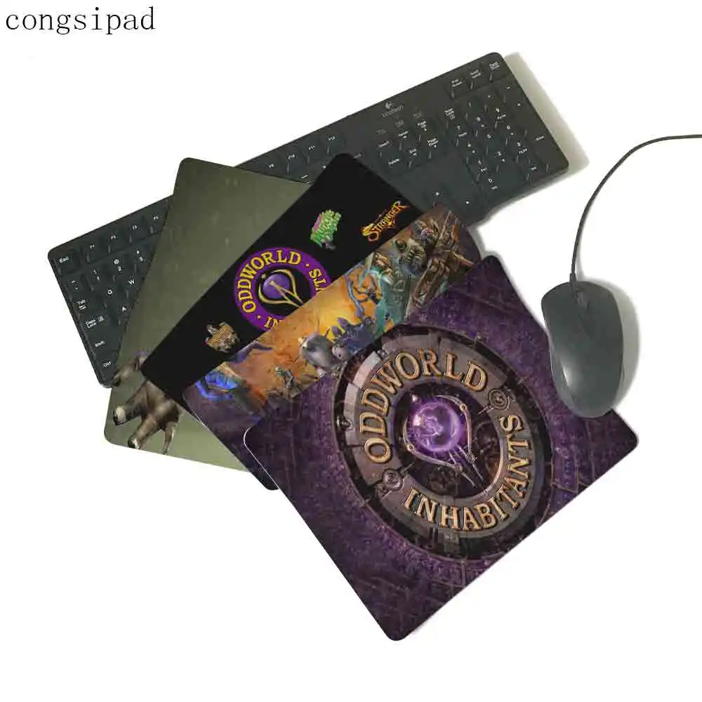 

congsipad Oddworld Inhabitants Logo Gaming Rectangle Silicon Durable Mouse Pad Computer Mouse Mat