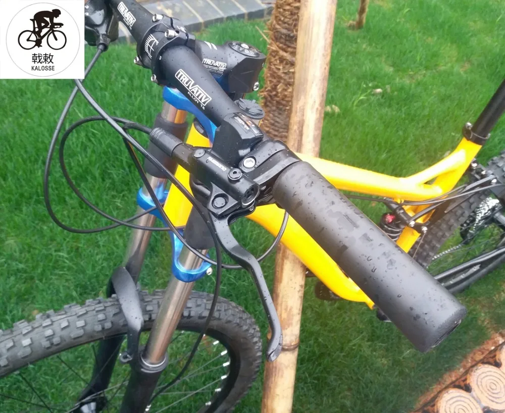 Cheap Kalosse  Hydraulic brakes 26er   M310  24  speed    bikes   17 inch   AM/XC  mountain  bicycle   Full suspension mountain bike 12