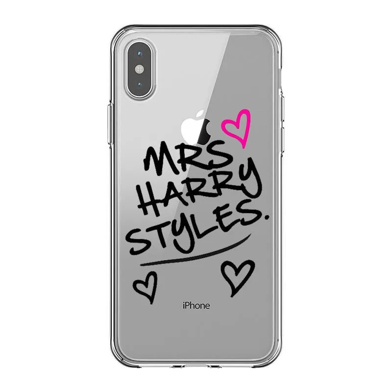 Чехлы для телефонов One Direction Tattoos Harry Styles для iphone 5S SE 6 6S 7 7Plus 8 8 Plus X XR XS MAX XS мягкий черный Чехол