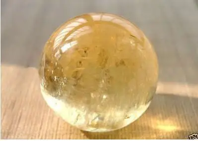 YM 304 40mm Natural Citrine Quartz Crystal Sphere Ball | Дом и сад