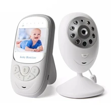 2,4 дюймовый беспроводной видеоняня Bebe электронная няня, безопасность камеры ночного видения температура Camara Bebe