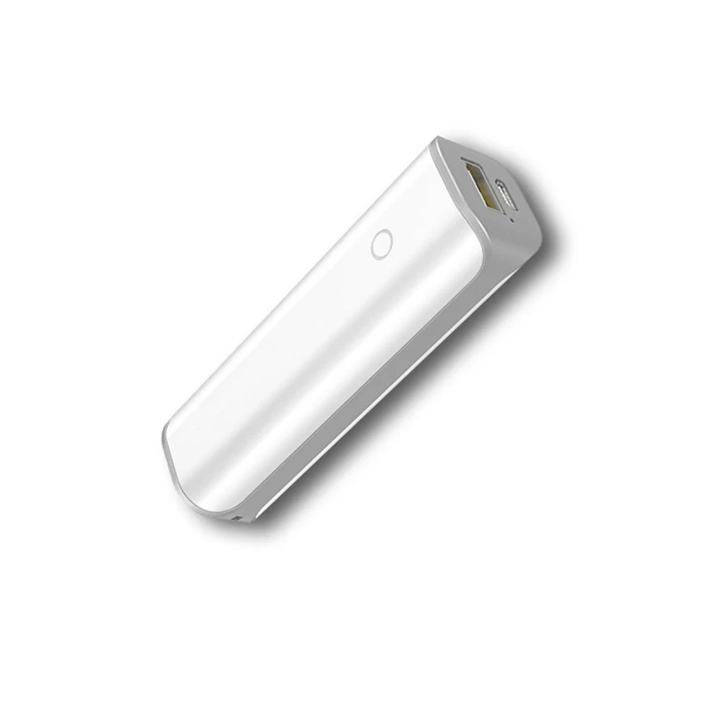 Wysokiej jakości mini Powerbank 2600 mAh dla iPhone Samsung Xiaomi zewnętrzna bateria przenośna ładowarka do telefonu Powerbank z portem USB -