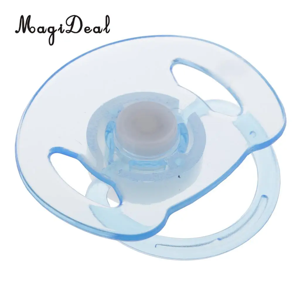 2pcs Cute Dummy Magnetic Pacifier for Reborn Baby Supplies Kids Toys Pink & Blue