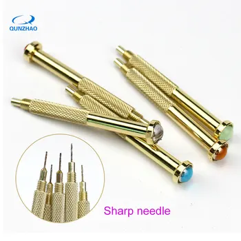 

1pc Nail Art Puncher False Nails Drill Piercing Needle Piercing Drills Manicure Tool Hole Decoration Puncher Nail Art Tool
