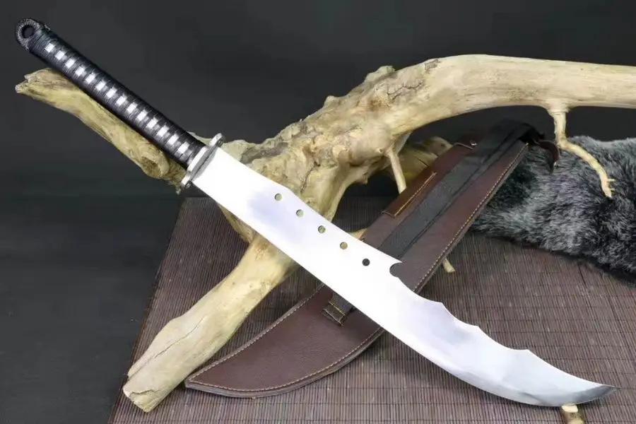 Handmade Kung Fu Sword Sabre Sharp 60HRC High Manganese Steel Wu Shu