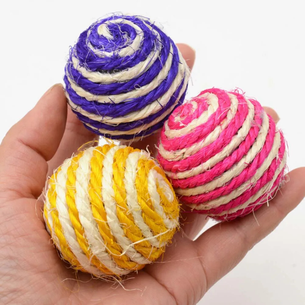 

2018 Pretty Available Novelty Accessory Funny Color Random Pets Chew Ball