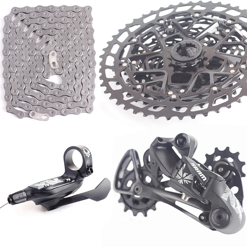 NX Eagle Groupset SRAM NX Eagle 12-Speed Groupset with Cassette Shifter,