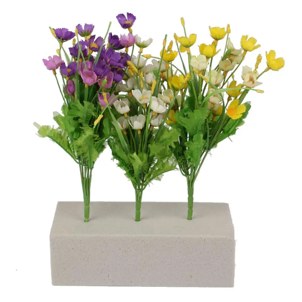 Flower Holder for Artificial Flower Wedding Florist Flower Arranging Design Floral Arrangement DIY Crafts Supplies Cherry-Lee Floral Foam Brick