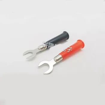 

Smonisia 50pcs/lot Copper Terminal Socket Y-type U-type Fork Speaker Amplifier Power Signal Connector