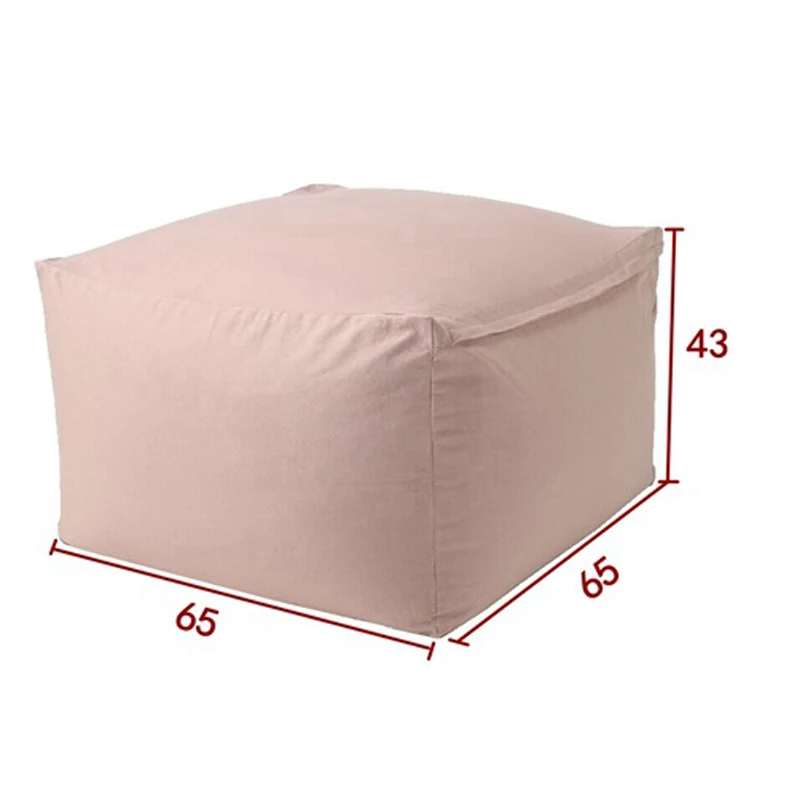 lazy sofa Waterproof Stuffed Animal Storage/Toy Bean Bag Solid Color Oxford Chair Cover Large Beanbag(filling is not included) lazy sofa Waterproof Stuffed Animal Storage/Toy Bean Bag Solid Color Oxford Chair Cover Large Beanbag(filling is not included)