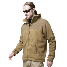 Уличный кемпинг тактический куртка мужская походная Спортивная походная термальная куртки для походов мужской на зиму и осень Военная флисовая одежда