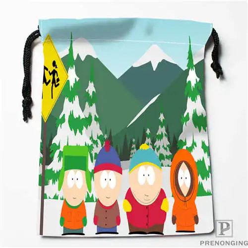 Custom Printing south_park _ (1 сумки для покупок на шнурках дорожная сумка для хранения плавание пеший Туризм игрушка сумка унисекс мульти Size18-12-31-117