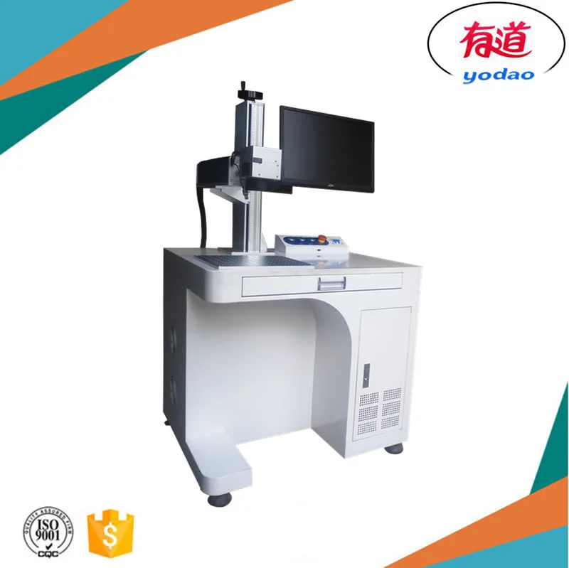 

Raycus 20W portable fiber laser marking machine for metal stain steel aluminum marking rotary and maxphotonic source optional