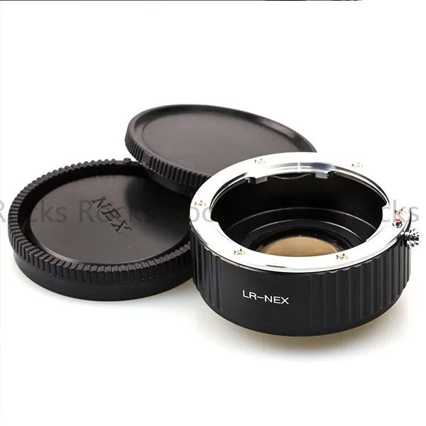 

Pixco Speed Booster Focal Reducer Lens Mount Adapter Ring for Leica R SLR to Sony E NEX Camera ZV-E10 A1 A7C A7SIII A6600 A9II