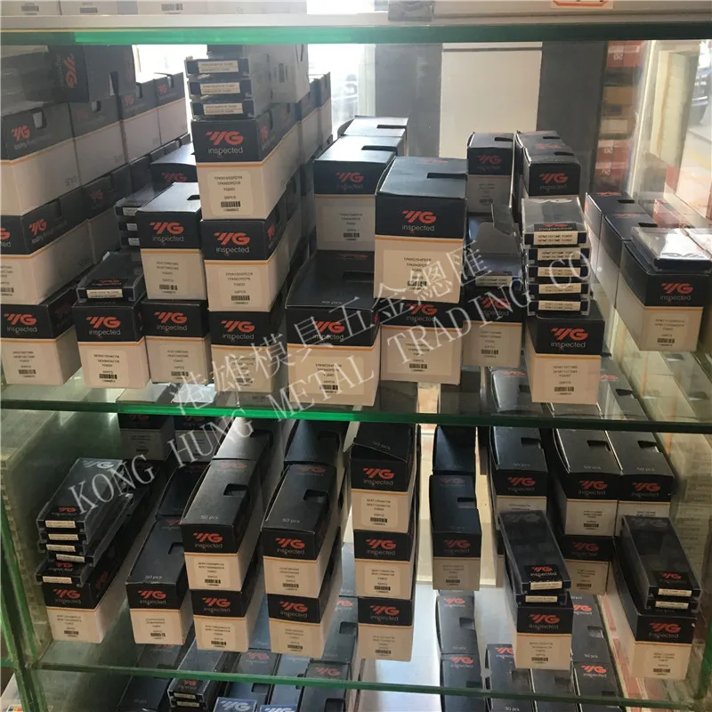 WCMX06T308 YG602 оригинальная Корея YG карбидные вставки сверлильный инструмент
