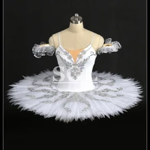 Белый Лебедь балетная юбка-пачка для выступлений/взрослая сценическая одежда юбка-пачка детская для девочек/Детские Размеры откровенные пачка AT1045