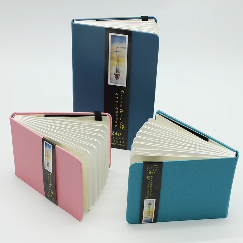 

Galle travel handbook watercolor this cotton pulp 300g flat open 24 watercolor hand book this sketch of stationery art supplies
