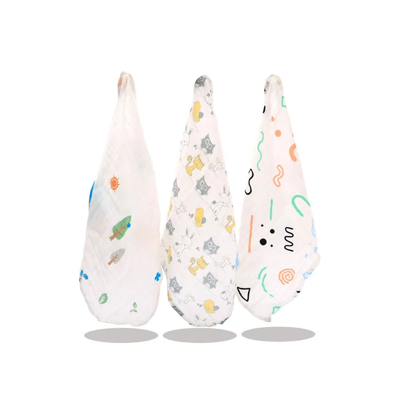 New Baby Face Cloth 5pcs/pack Cotton Newborn Baby Towels Saliva Nursing