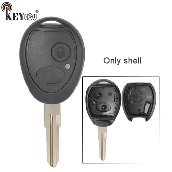 

KEYECU 10x for Land Rover Discovery 1999-2004 New Replacement 2 Button Remote Car Key Shell Case Blank Fob Only Shell