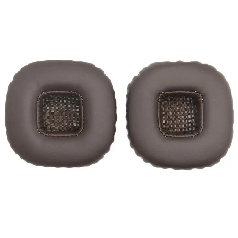 

1 Pair Brown Earphone Headset Earpad Replacement Ear Pads Cushion For Marshall Major On Ear Headphones