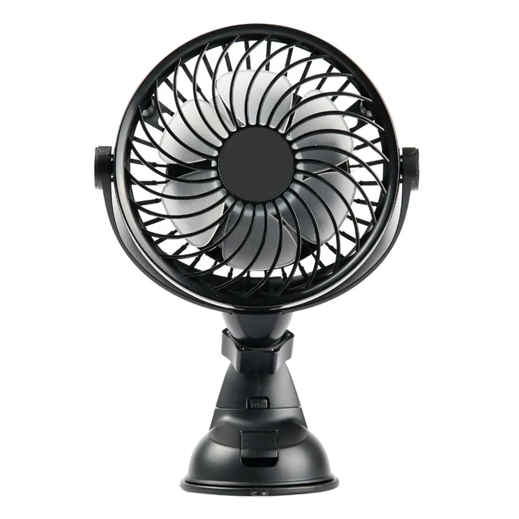 

RUNDONG AUTO ACCESSORIES Heating & Fans car Suction cup fan Car Interior Accessories USB Battery Powered Cooling 5V Apl17