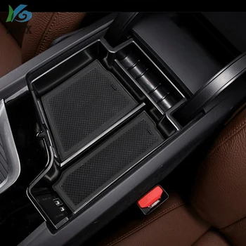 

Black Center Storage Box For Volvo S90 XC90 V90CC 2017-2018 Car Container Holder Tray Accessories For Volvo XC60 2018