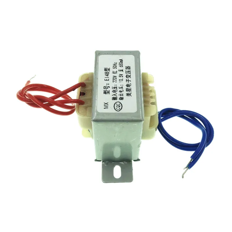 Трансформатор питания EI48 220 V до 10,5 V 600mA 650mA 0.55A общий аудио трансформатор