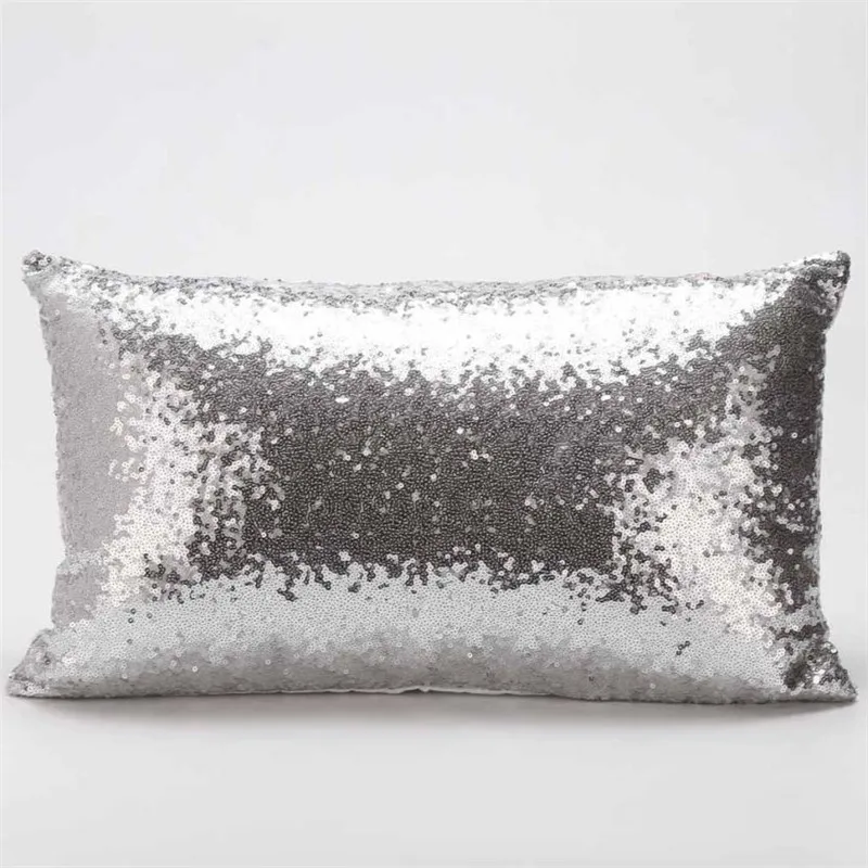 Sequins Sofa Bed Home Decoration Festival Pillow Case Cushion Cover10