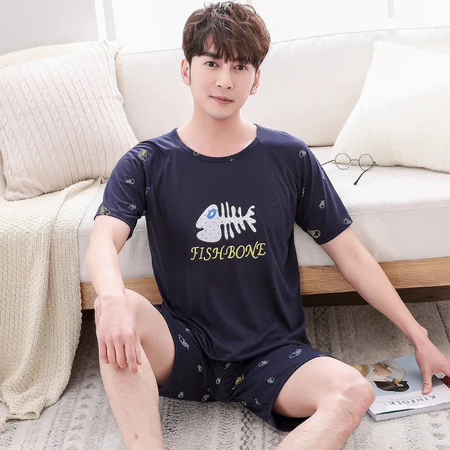 Summer-Men-Pajama-Set-Cartoon-100-Cotton-Sleep-Shirt-Shorts-Suit-Short-Pyjamas-Plus-Size-4XL.jpg_640x640 (7)
