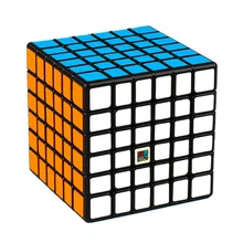 MoYu Cubing класс 6 слоев MF6 6x6x6 куб черный без наклеек MF Головоломка Куб игрушки для детей Волшебный куб