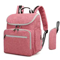 Многофункциональная сумка для мамы, подгузник для беременных, модная Лоскутная Большая вместительная детская сумка, рюкзак для